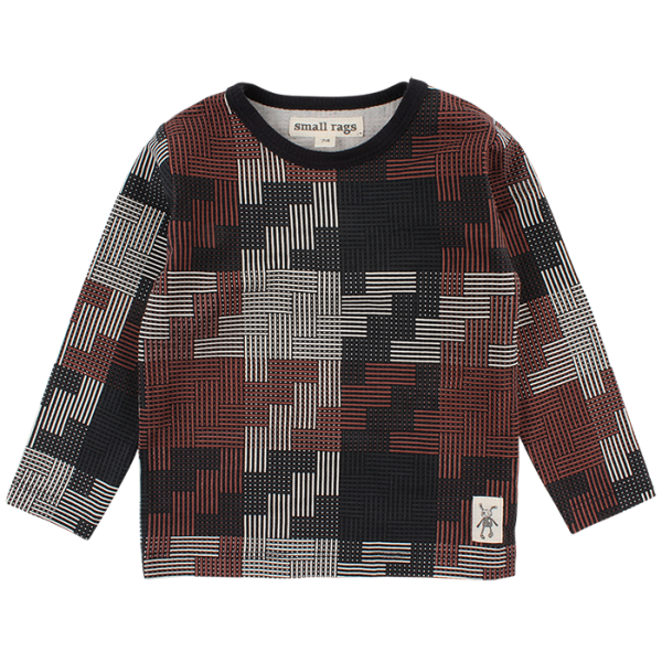 Felix tričko s abstraktným vzorom | Small Rags